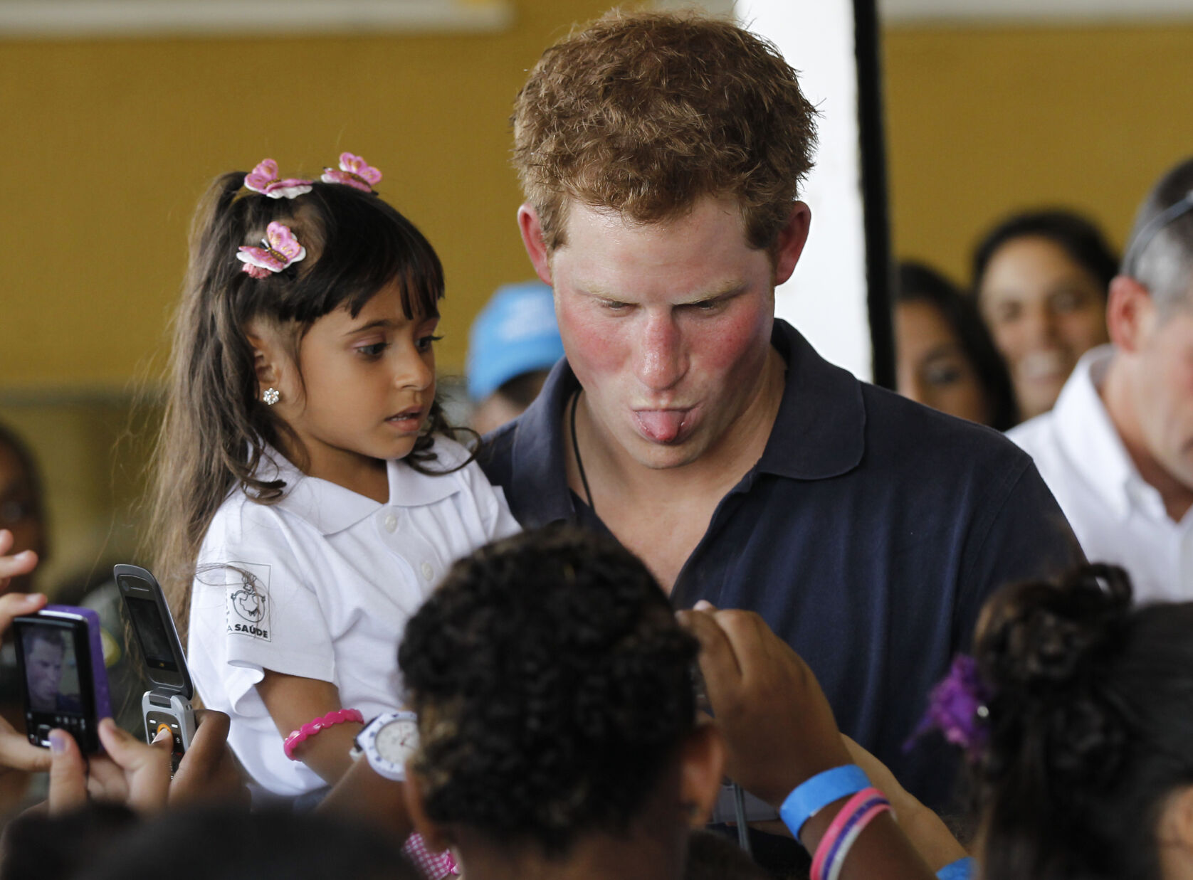 APTOPIX Brazil Prince Harry